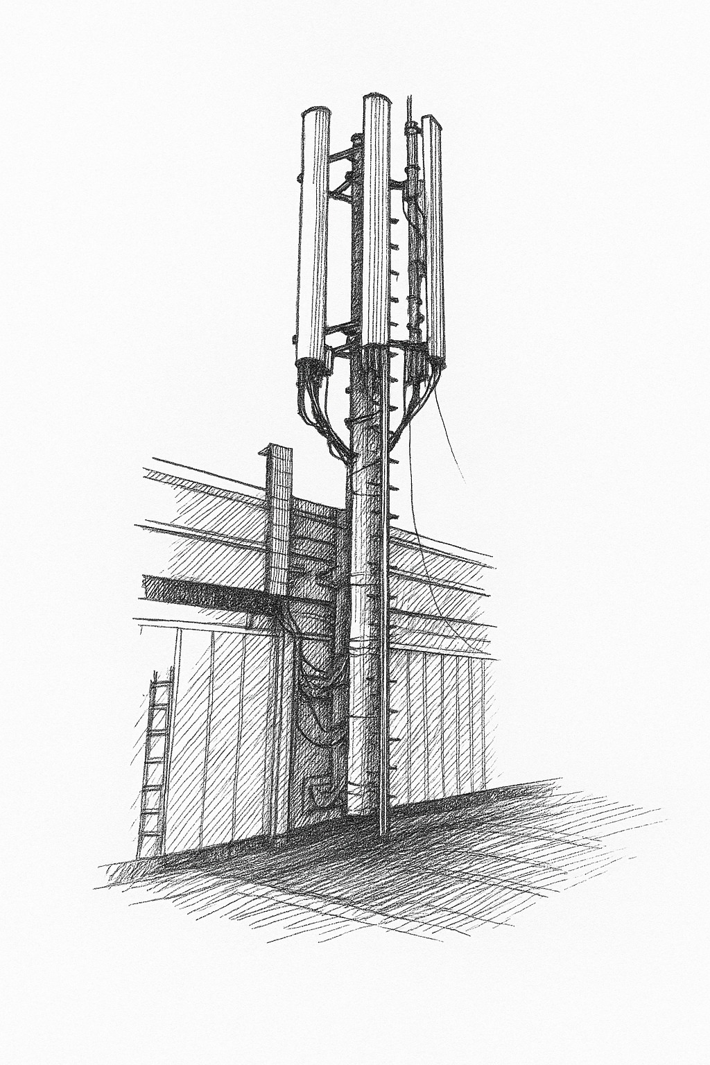 Lattice tower study